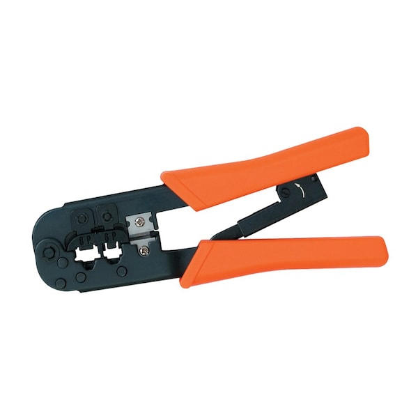 Modular Ratchet Crimp Tools - Lightweight, Rg11/12/45, 6P4C/6P6C/8P8C